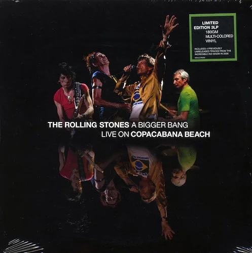 The Rolling Stones - A Bigger Bang: Live On Copacabana Beach (ltd. ed.) (3xLP) (colored vinyl)