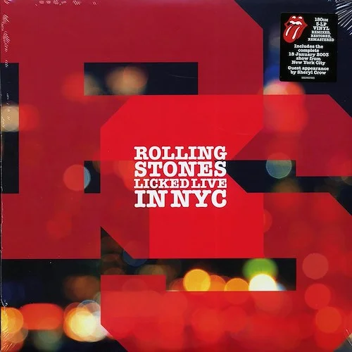 The Rolling Stones - Licked Live In NYC (3xLP) (180g) (remastered)