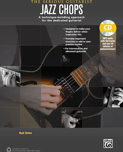 The Serious Guitarist: Jazz Chops: A Technique-Building Approach for the Dedicated Guitarist