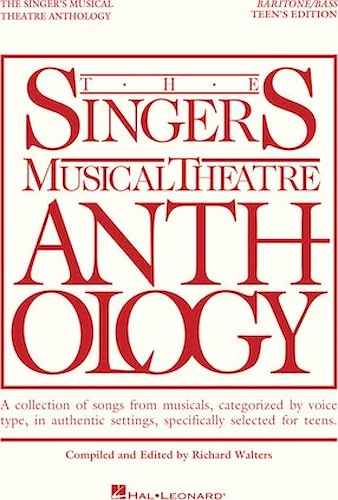 The Singer's Musical Theatre Anthology - Teen's Edition