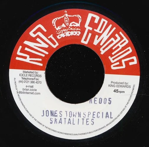 The Skatalites - Jones Town Special  /  Eric Morris - Ungodly People (UK press)