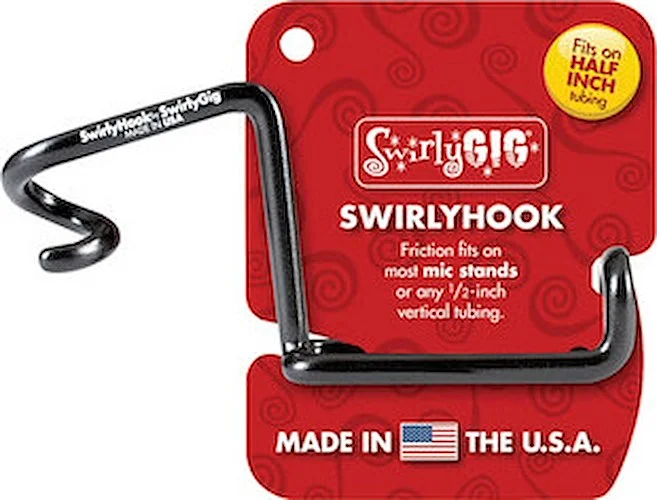 The SwirlyHook - for 1/2 inch. Tubing