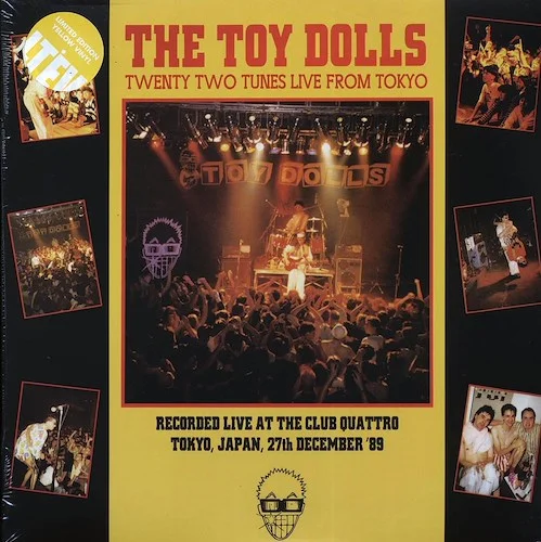 The Toy Dolls - Twenty Two Tunes From Tokyo: Recorded Live At The Club Quattro, Tokyo, Japan, 27th December '89 (ltd. ed.) (2xLP) (yellow vinyl)