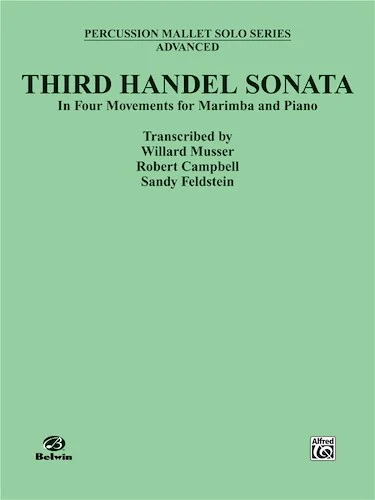 Third Handel Sonata for Marimba and Piano Image