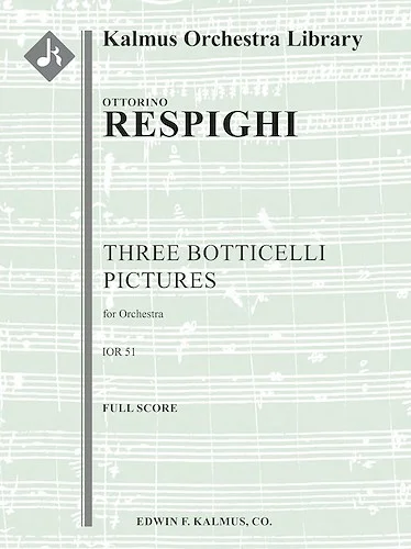 Three Botticelli Pictures (Botticelli Triptych)<br>