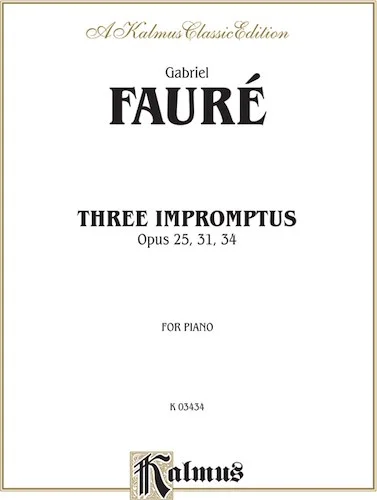 Three Impromptus