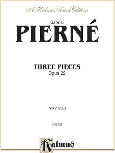 Three Pieces, Opus 29