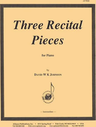 Three Recital Pieces