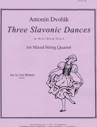 Three Slavonic Dances - Mxd Stg Qt