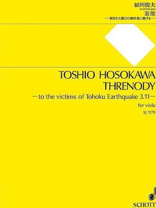 Threnody - To the Victims of Tohoku Earthquake 3.11 - for Viola