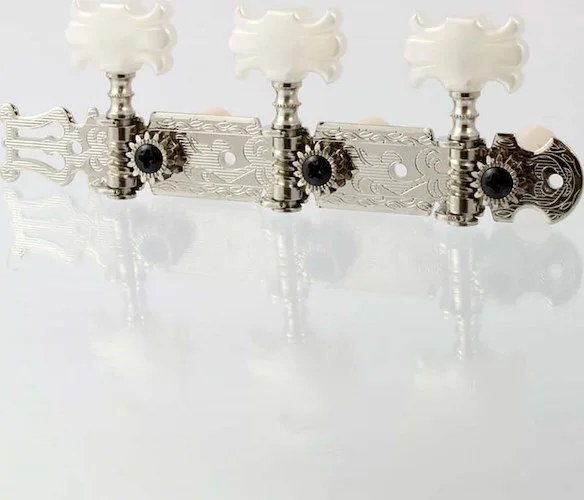 TK-0124-001 Nickel Classical Tuner Set with Butterfly Buttons<br>