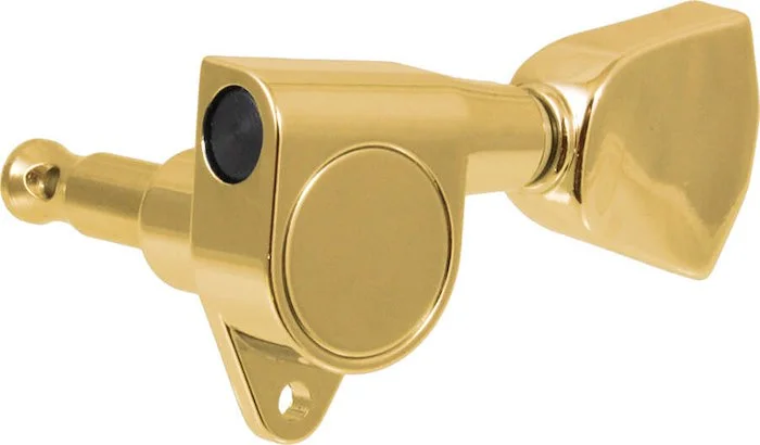 TK-0777 SEALED 3X3 TUNING KEYS WITH KEYSTONE BUTTONS<br>Gold