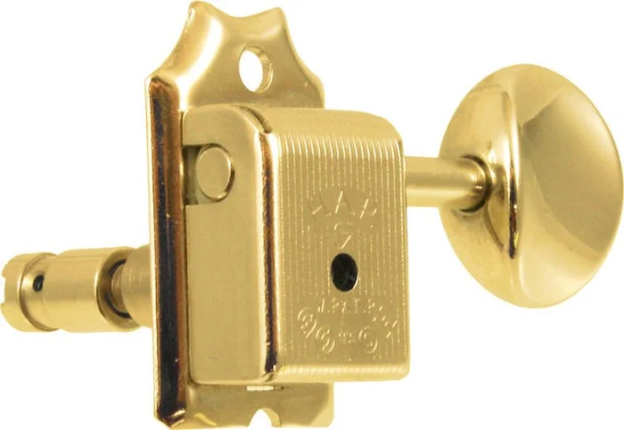 TK-7679 Gotoh SD91 HAP Vintage-style 6-in-line Locking Keys<br>Gold