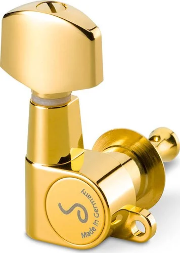 TK-7973 Schaller M6 3x3 Mini Tuners<br>Gold #507a