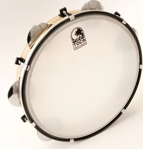 Toca 12" Pandeiro, Siam Oak 2-ply shells with chromed steel platinellas