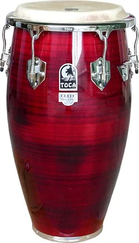 Toca 3112-1/2CF Elite Pro Wood 12 1/2 Tumba Crimson Fade