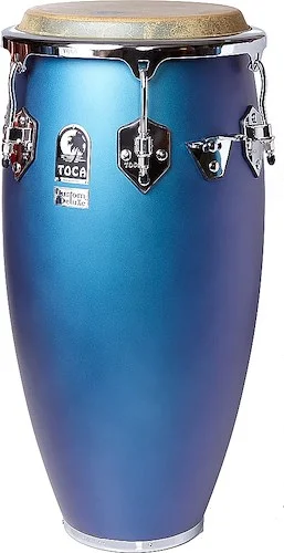 Toca Percussion Custom Deluxe Wood Quinto 11 inches Marble Blue