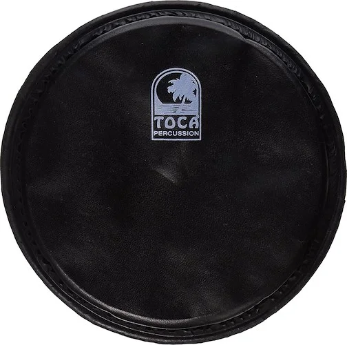 Toca TP-FHMB9 9-Inch Goat Skin Black Goat Skin Head for Mechanically Tuned Djembe