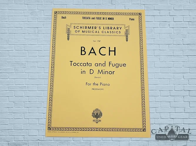 Toccata and Fugue in D Minor ("Dorian") BWV538 (Used)