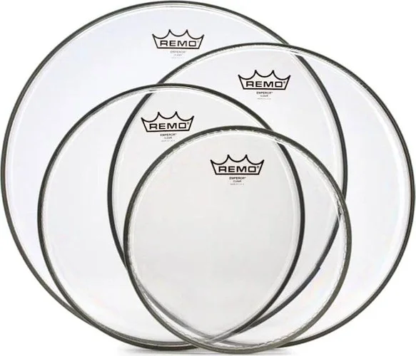 TOM PACK 10"12"14"16"CLEAR  BE