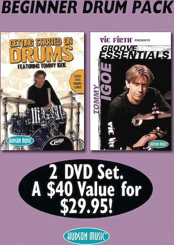Tommy Igoe - Beginner Drum DVD Pack - Groove Essentials and Getting Started on Drums