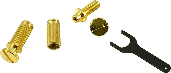 TonePros Locking Tailpiece Stud Set For PRS Gold