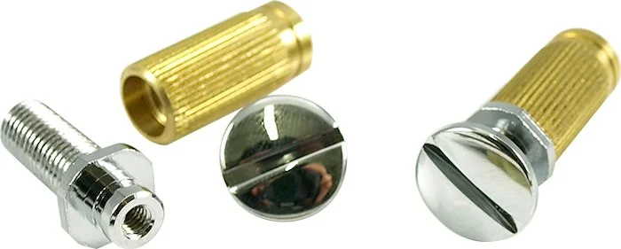 TonePros Locking Tailpiece Stud Set For PRS Chrome