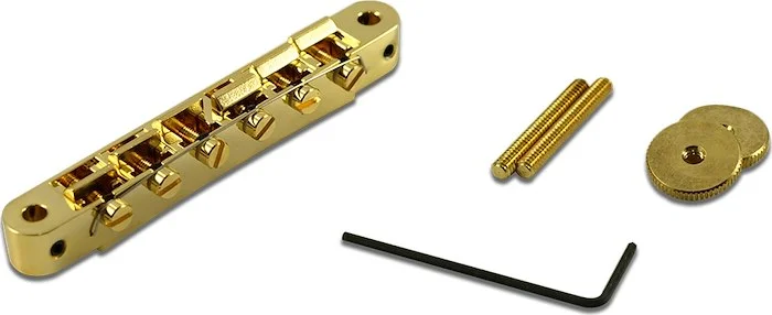 TonePros Replacement ABR-1 Tune-O-Matic Bridge Gold