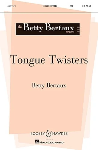 Tongue Twisters - Betty Bertaux Series