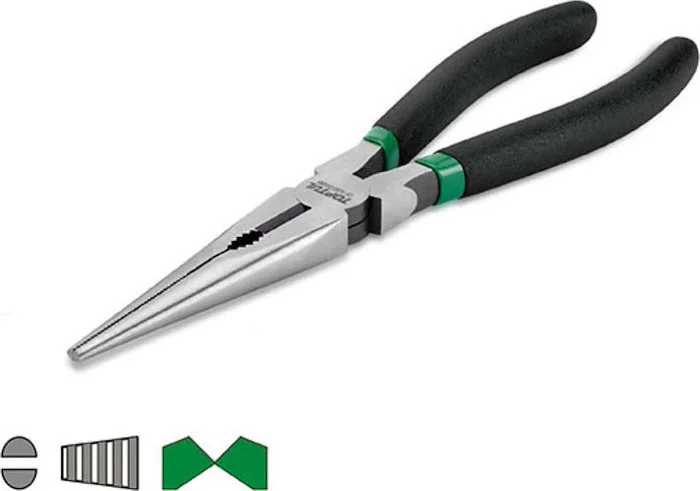 TOPTUL 8" Needle Nose Pliers with Rubber Grip - DFAB2208B<br>