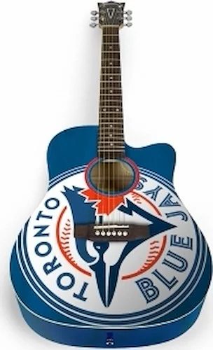 Toronto Blue Jays Acoustic Guitar