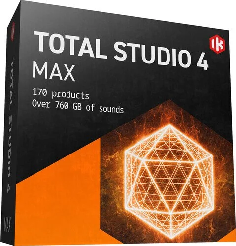 Total Studio 4 MAX (Download)<br>The ultimate collection of authentic sounds and gear