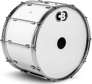 Tournament Series 24 inch. Marching Bass Drum 10 Lug with Strap and Mallet