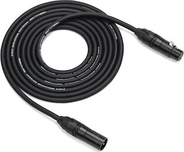 Tourtek Pro Microphone Cable - 10-Foot XLR Cable with Gold Plug - Model TPM10