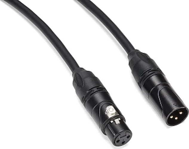 Tourtek Pro Microphone Cable - 6-Foot XLR Cable with Gold Plug - Model TPM6