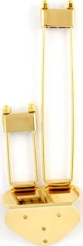 TP-0433 Frequensator Style Trapeze Tailpiece<br>Gold