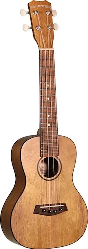 Traditional concert ukulele with mango wood top