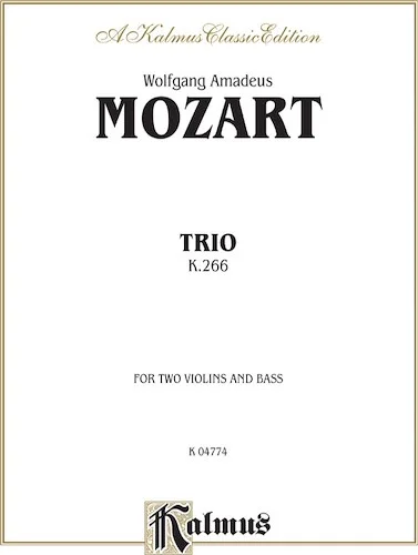 Trio, K. 266