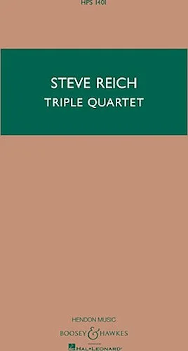 Triple Quartet - Version for String Quartet and Tape