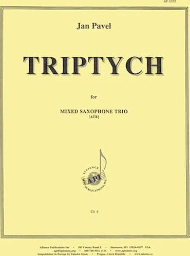 Triptych For Mixed Saxophone Trio  atb
