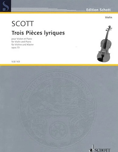 Trois Pieces Lyriques, Op. 73