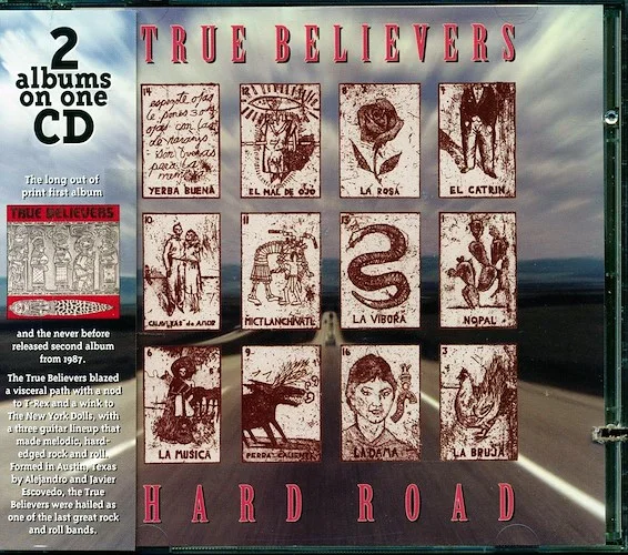 True Believers - True Believers + Hard Road (2 albums on 1 CD) (marked/ltd stock)