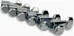 True Lok Mid-Size Locking Tuners - 6-in-line, Single Pin<br>Chrome
