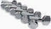 True Lok Mini Locking Tuners - 6-in-line, Single Pin<br>Chrome