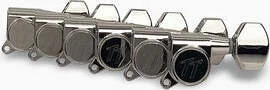 True Tune Mid-Size Tuners - 6-in-line<br>Nickel