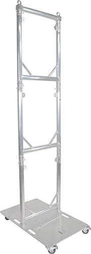 Truss Modular 3X Rapid U Grid Trio Package for Lighting - Moving Heads W-Rolling Aluminum Baseplate