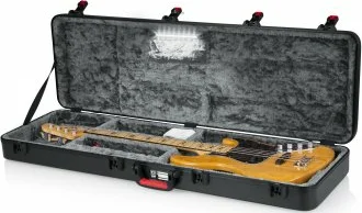 Gator TSA ATA Molded Bass Guitar Case with LED Light