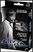 Tupac Shakur - In-Ear Buds: Window Box