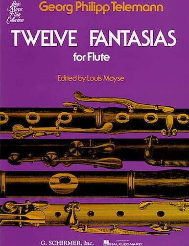 Twelve Fantasias - for Solo Flute