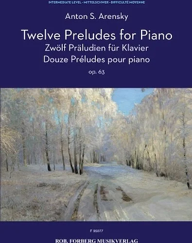 Twelve Preludes for Piano, Op. 63
